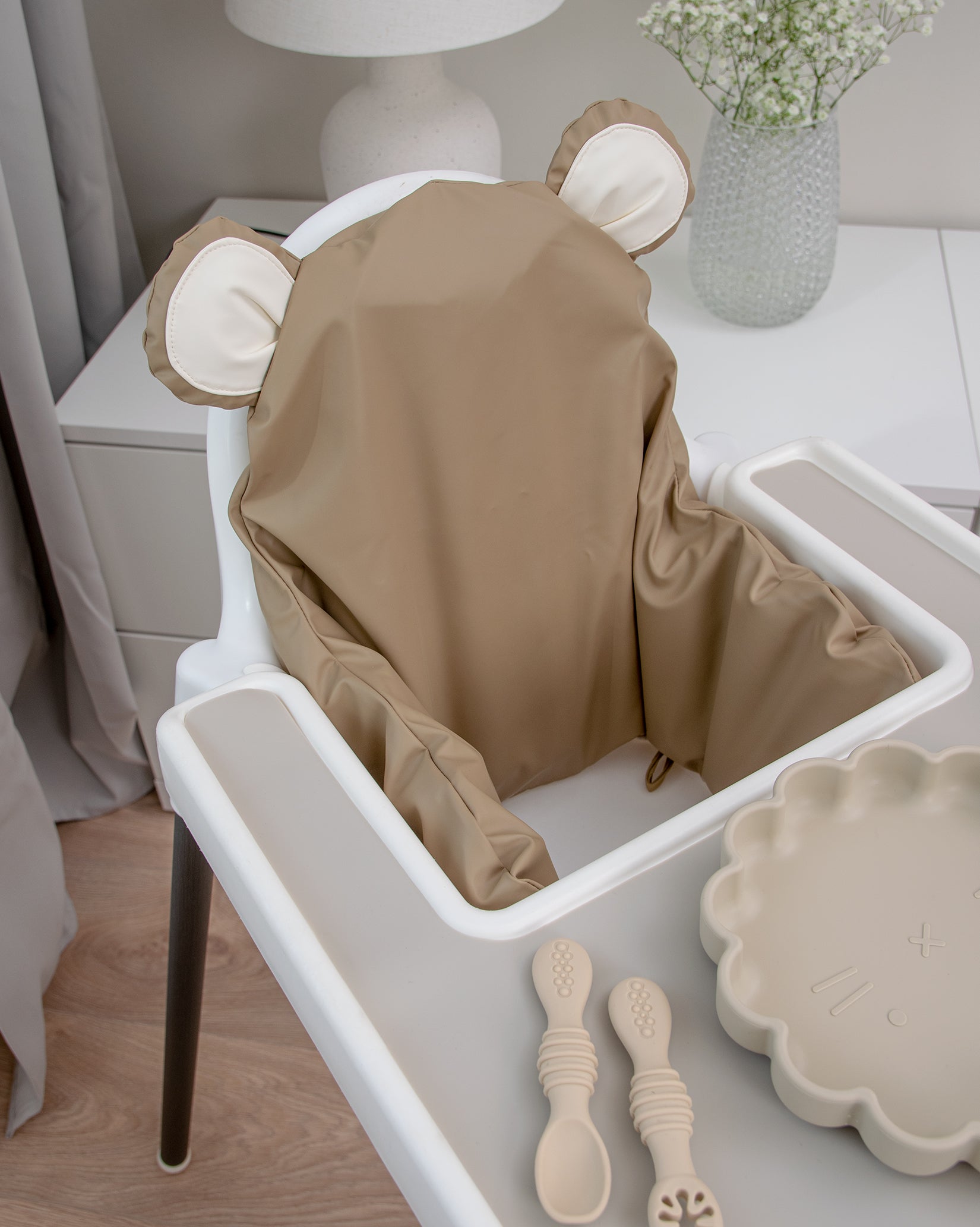 Cushion cover for Ikea Antilop - Teddy Taupe