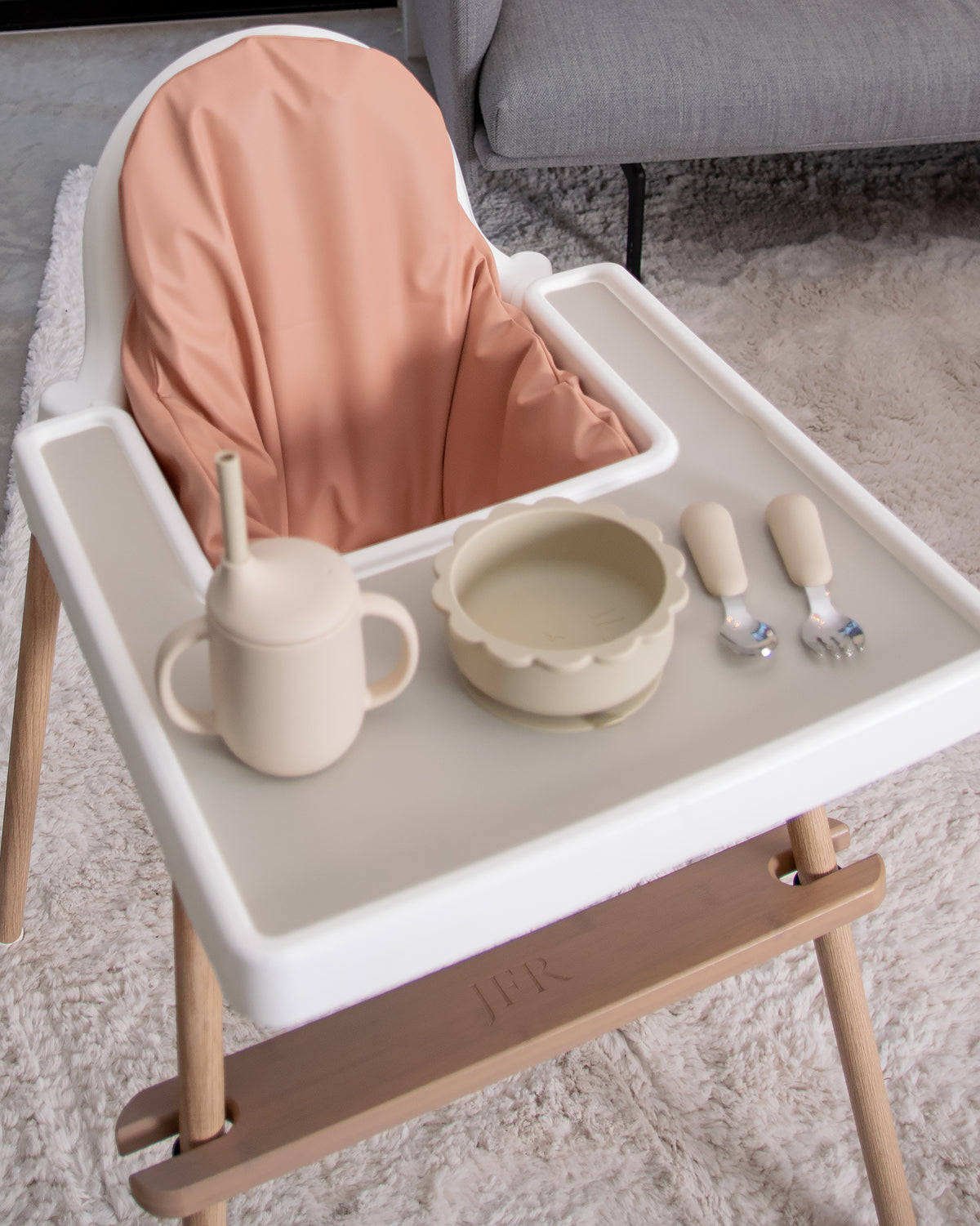 Kuddfodral till IKEA Antilop - Persikodröm