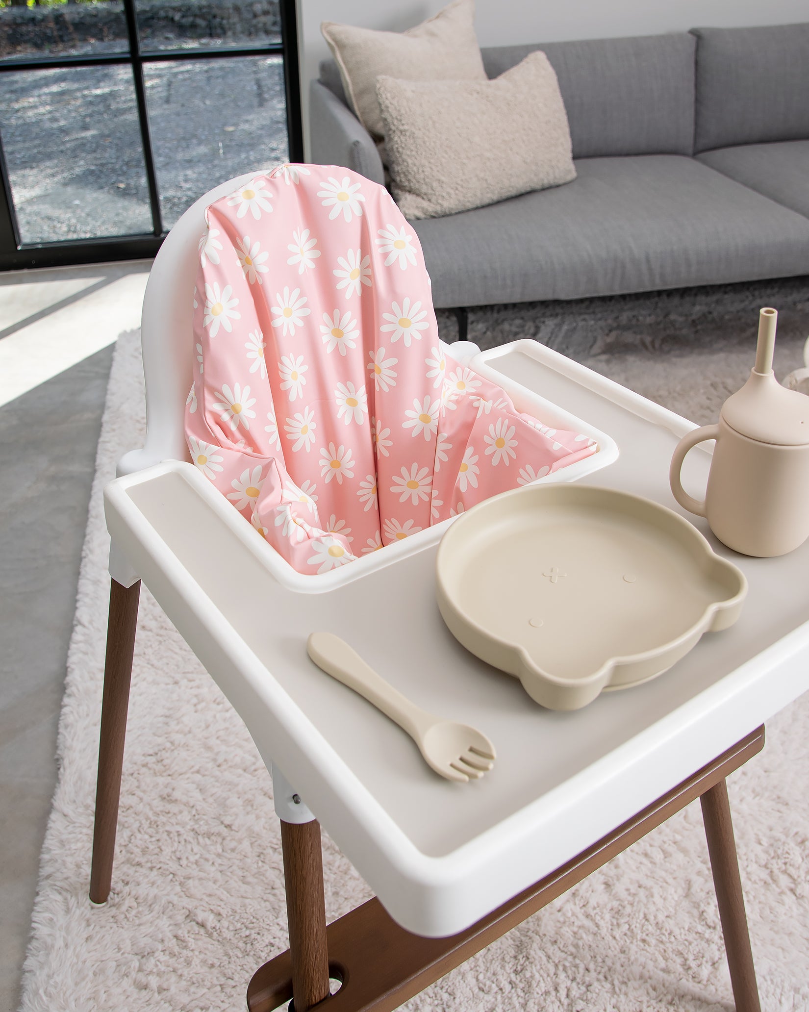 Betræk til IKEA Antilop - Teddy Pink