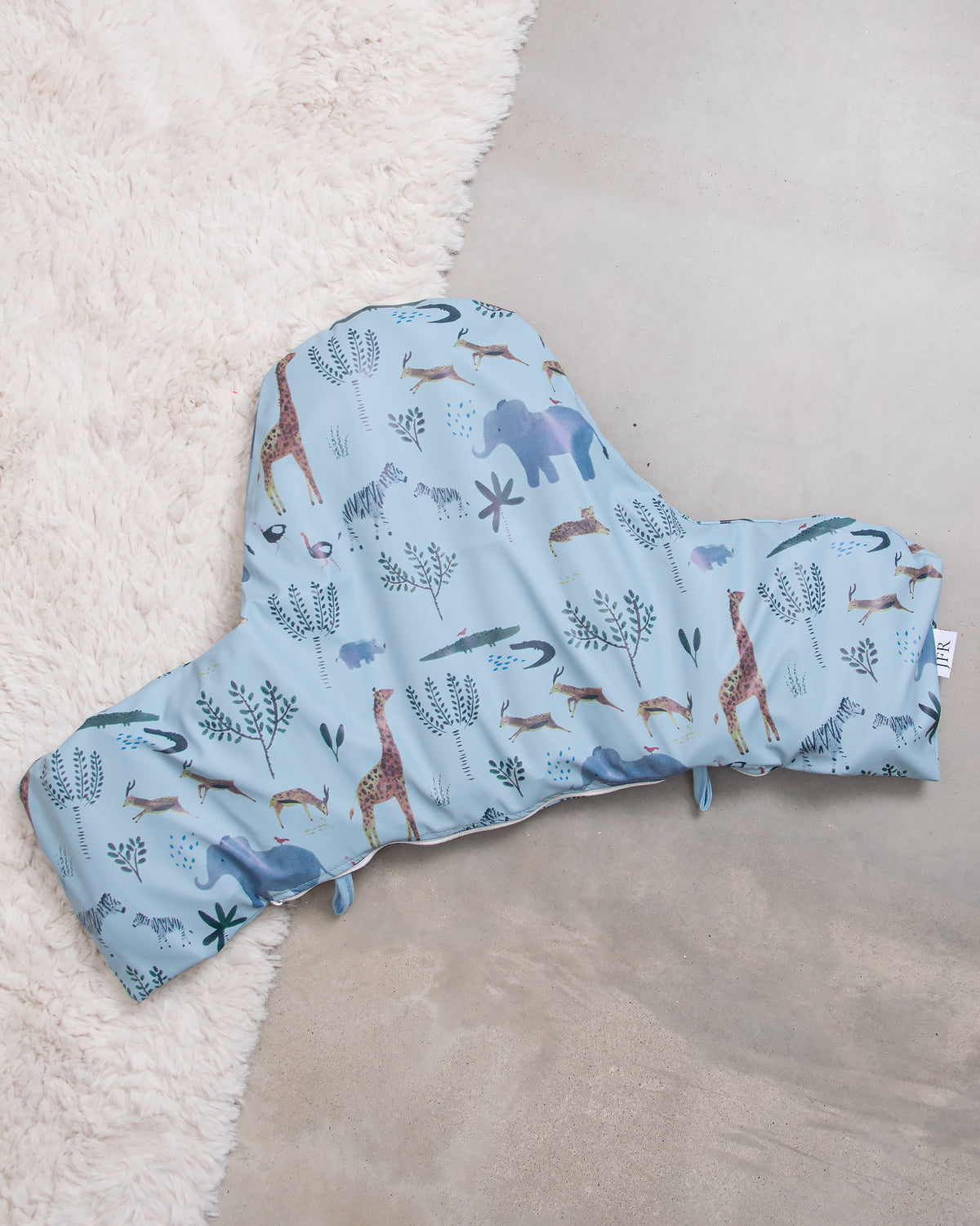 Pudebetræk til IKEA Antilop - Jungle Animals Blue