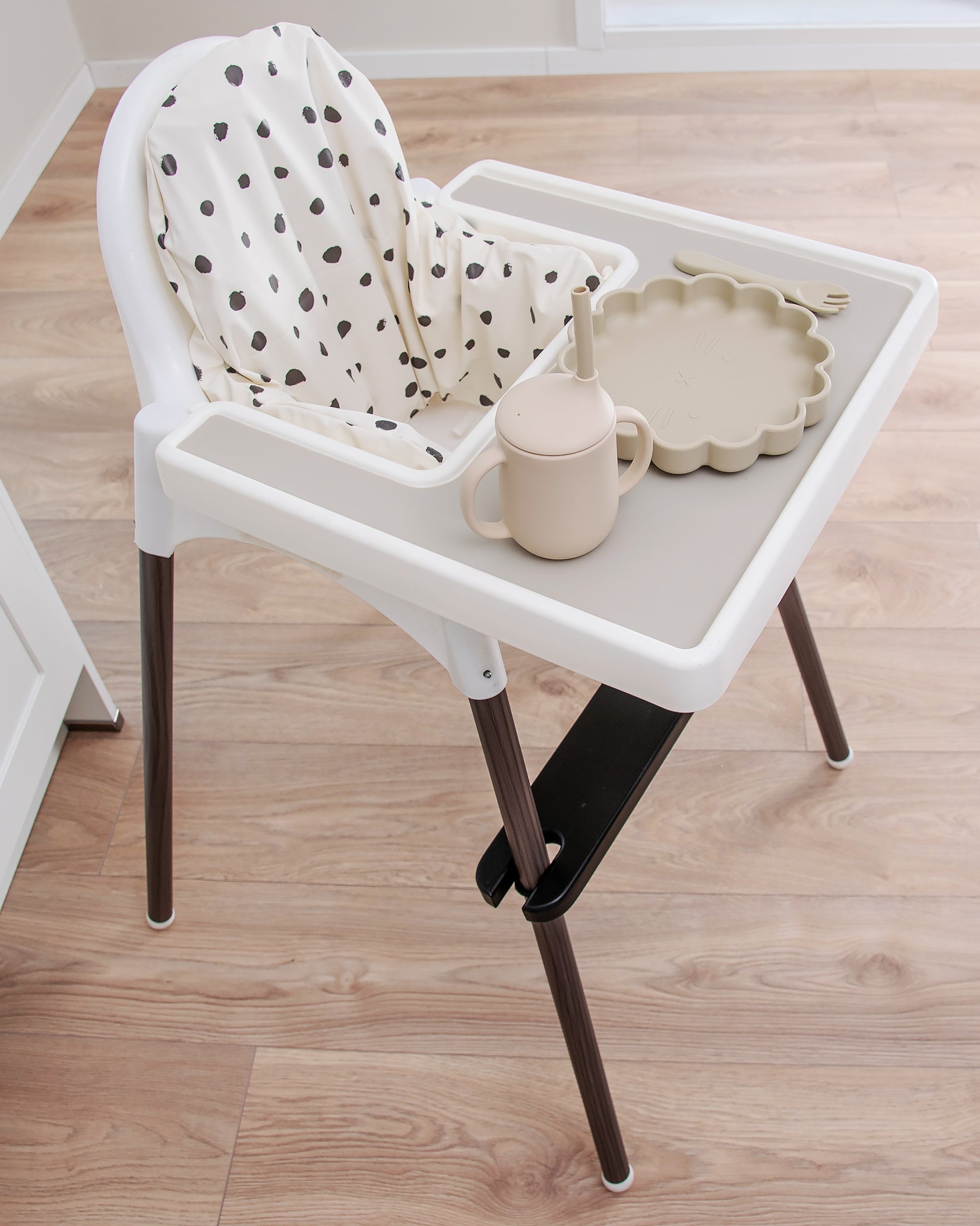 Stolsbens Stickers (Antilop) - Walnut