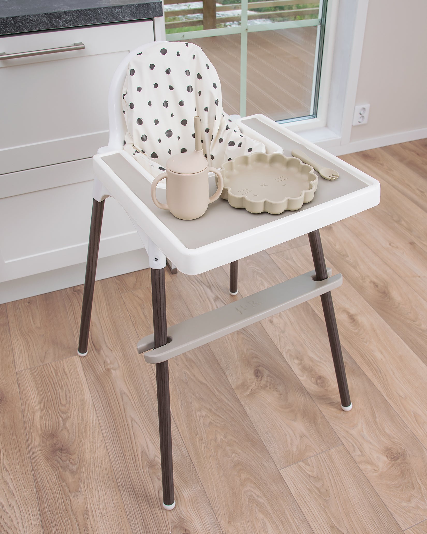 Fodstøtte til højstol Ikea Antilop - Beige