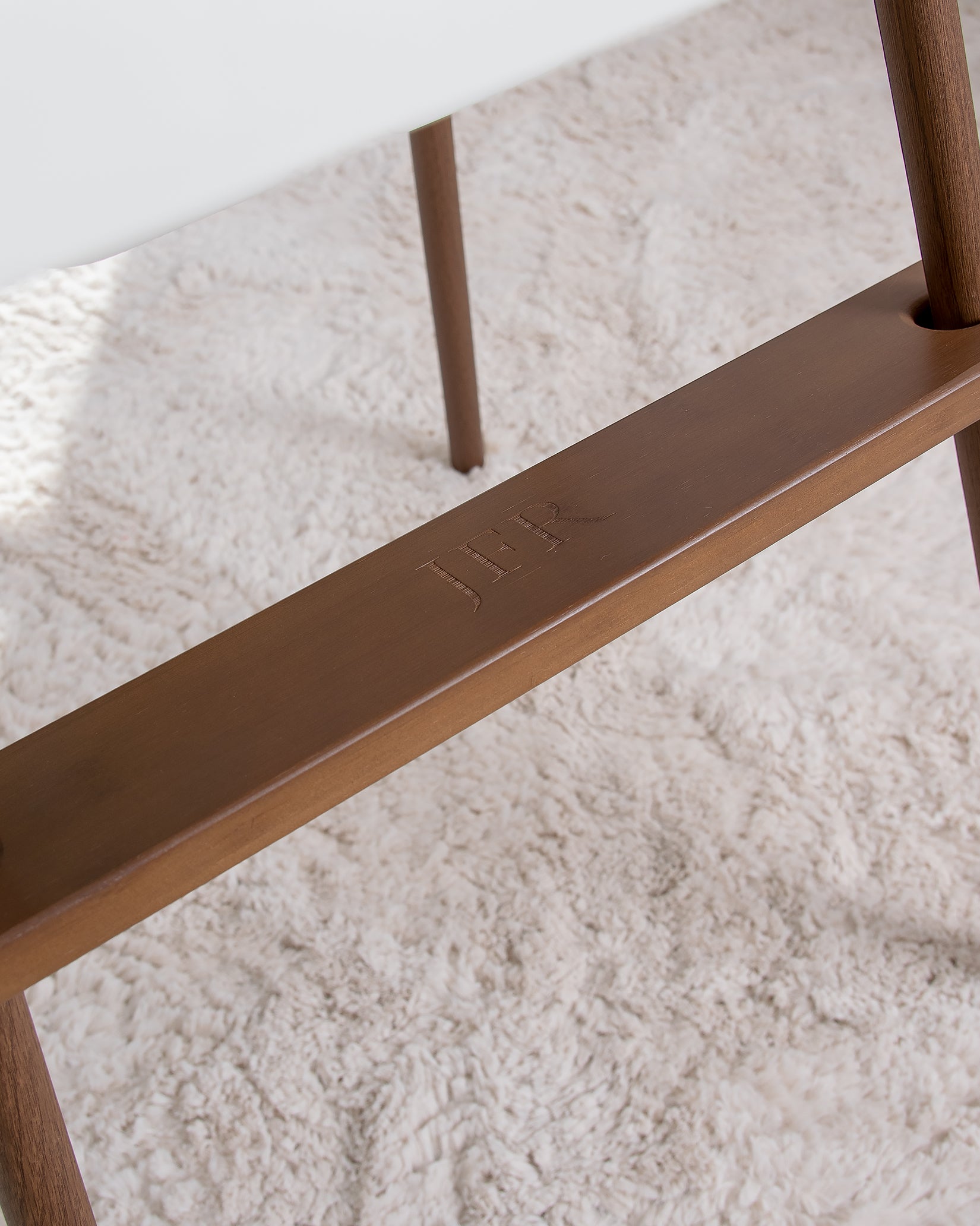 Fodstøtte til højstol Ikea Antilop - Brown Wood