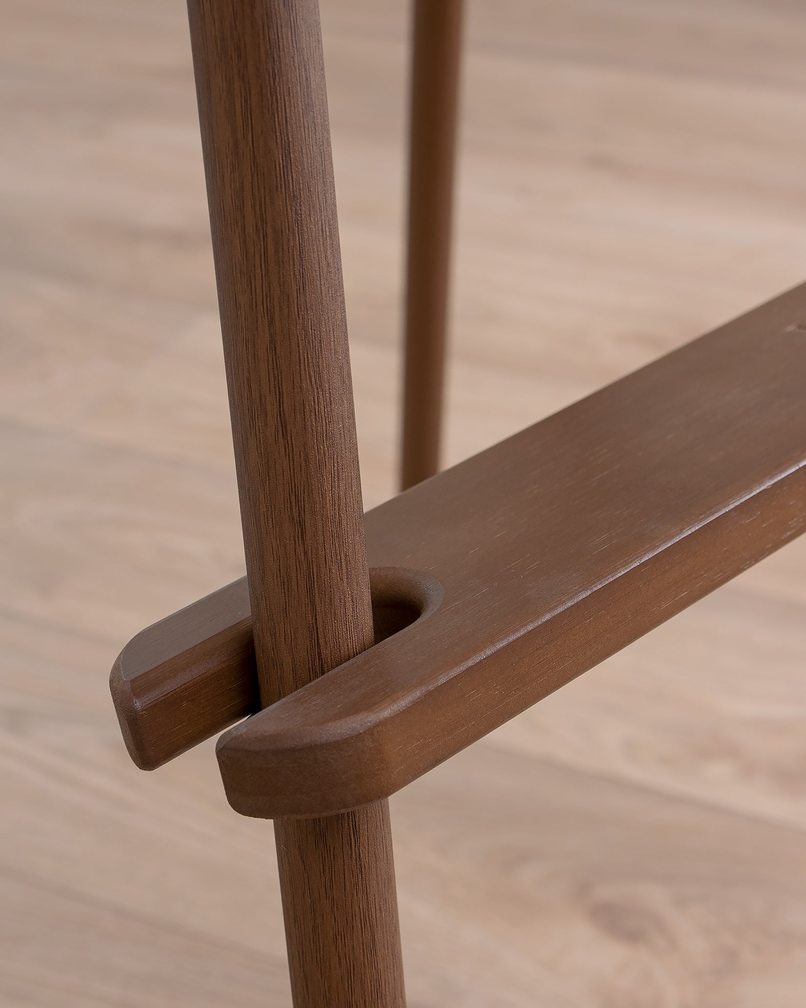 Fodstøtte til højstol Ikea Antilop - Brown Wood