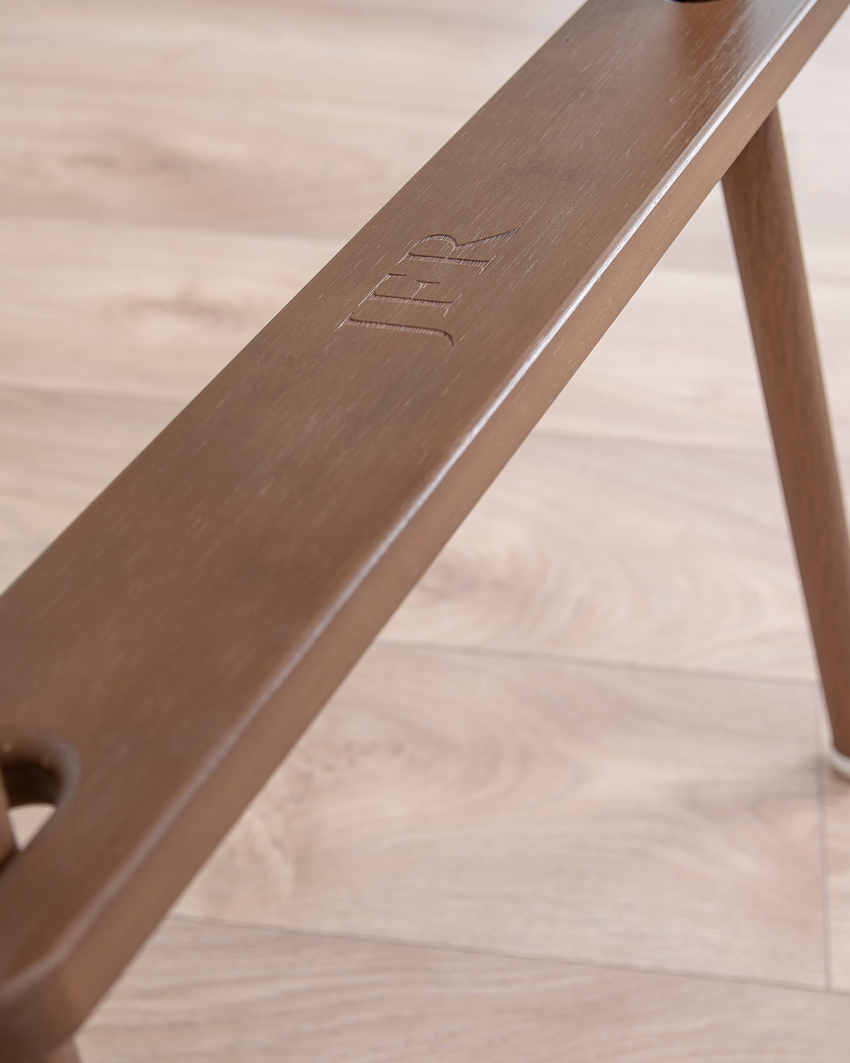 Fodstøtte til højstol Ikea Antilop - Brown Wood