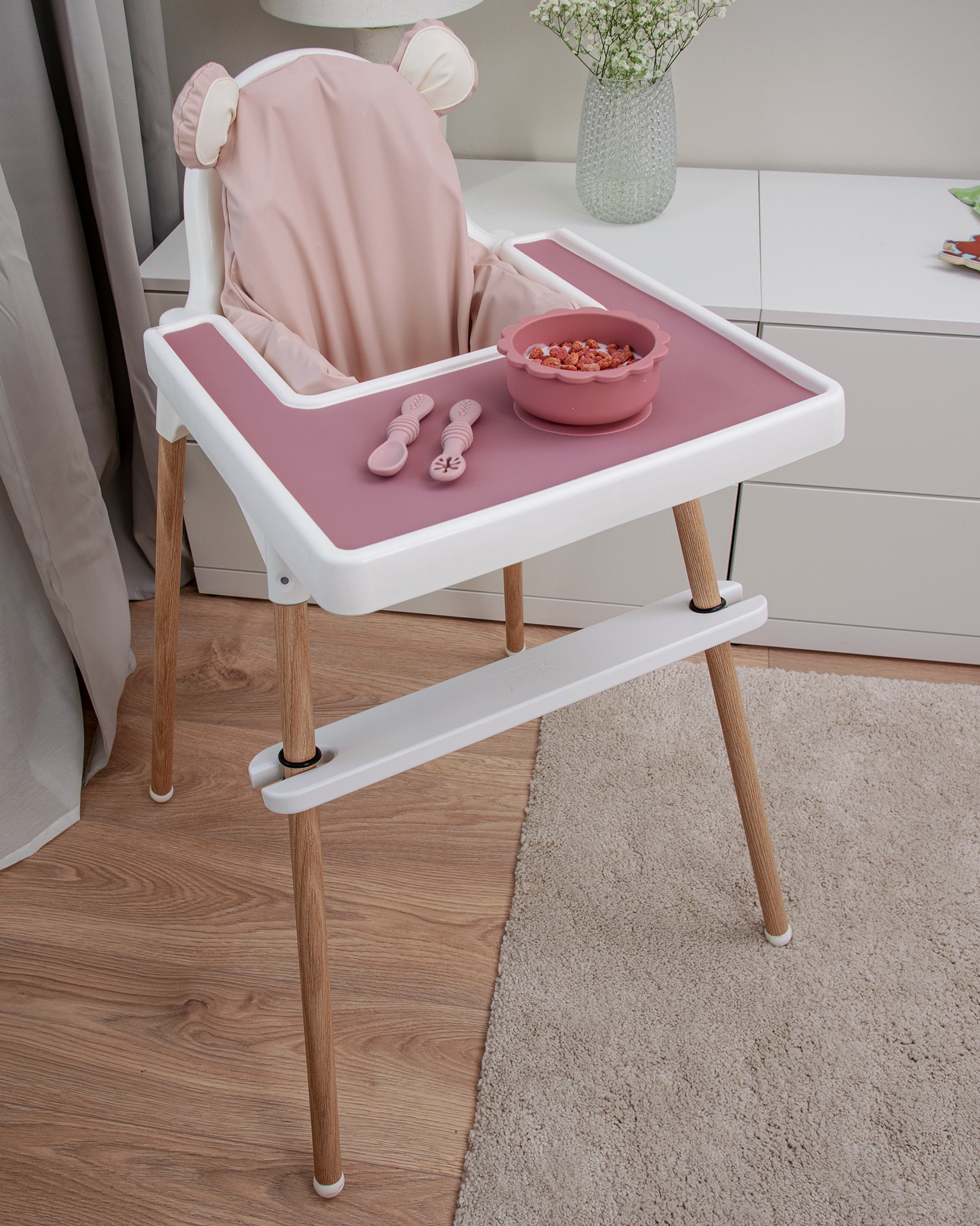 Betræk til IKEA Antilop - Teddy Pink