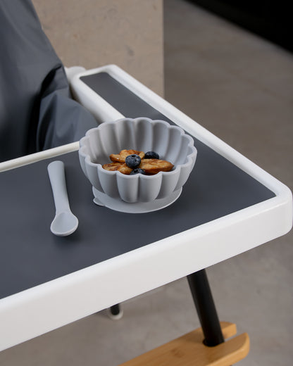 Silicone tray mat - Dark Grey