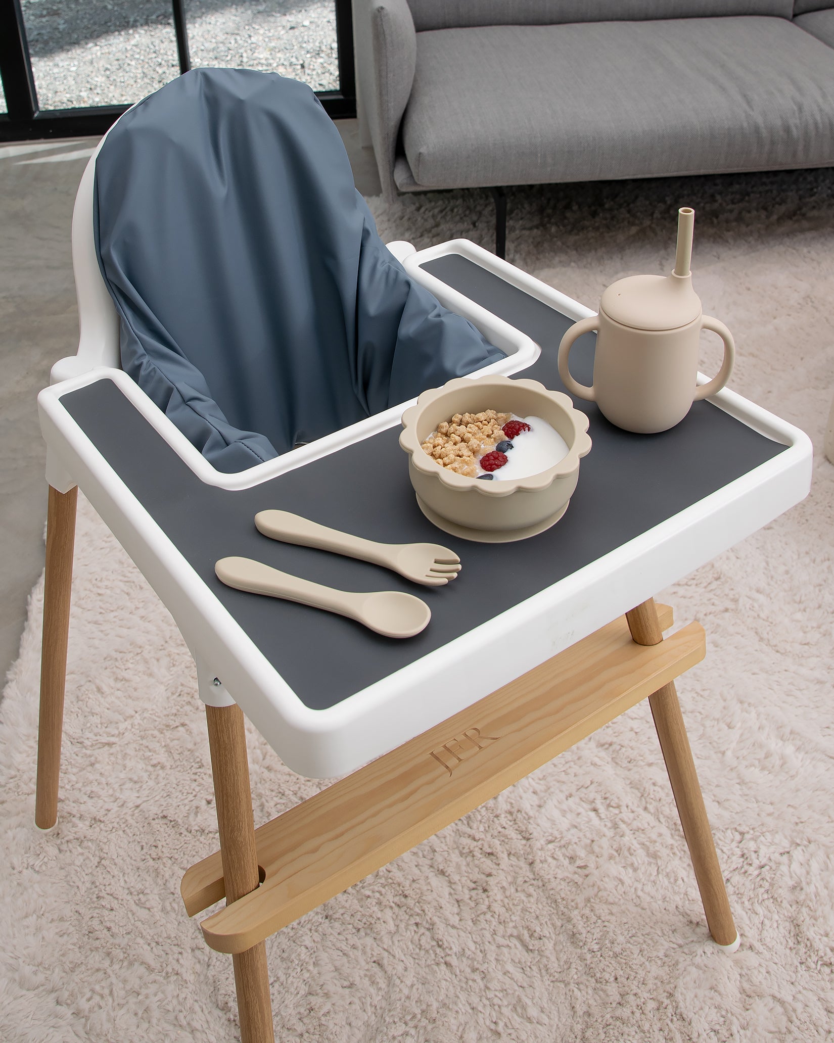 Pudebetræk til IKEA Antilop - Grey