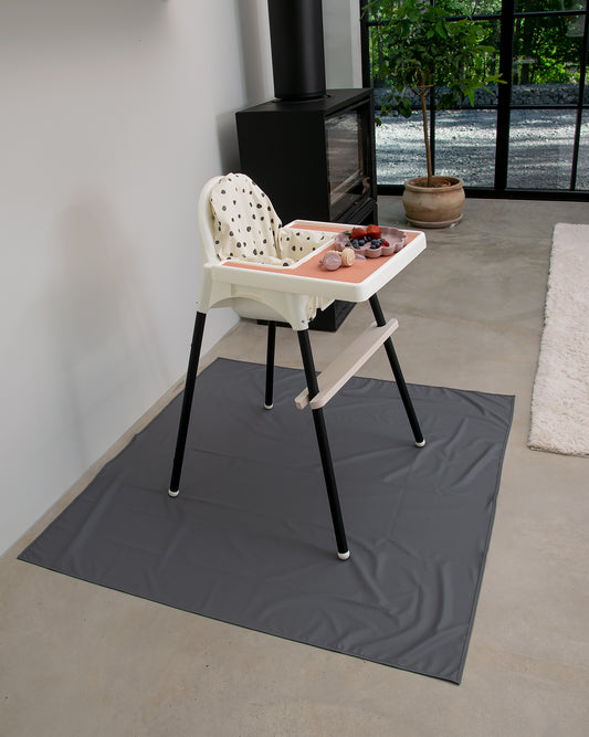 Floor cover for high chair - Grey