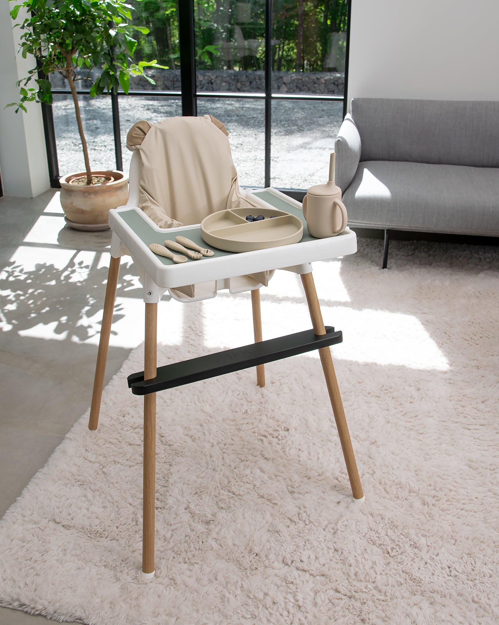 Cushion cover for Ikea Antilop - Teddy Beige