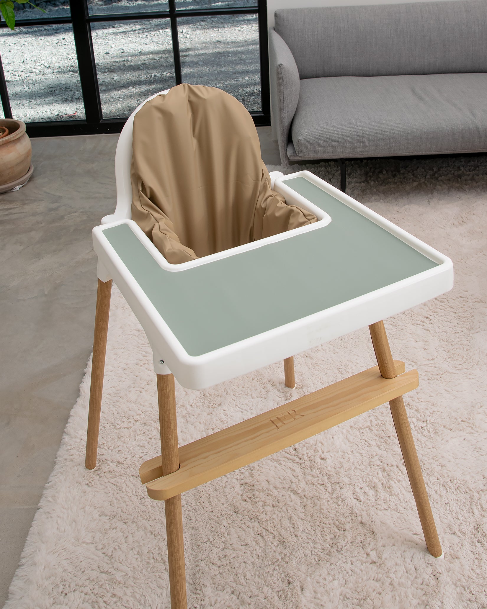 Pudebetræk til IKEA Antilop - Taupe