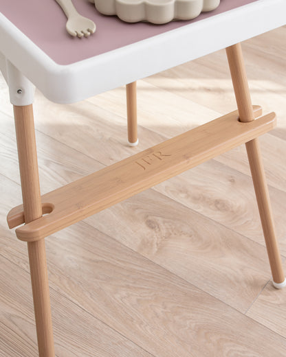 Footrest for Ikea Antilop High Chair - Natural Wood