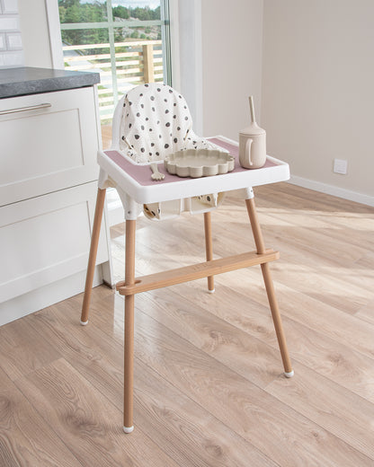 Footrest for Ikea Antilop High Chair - Natural Wood