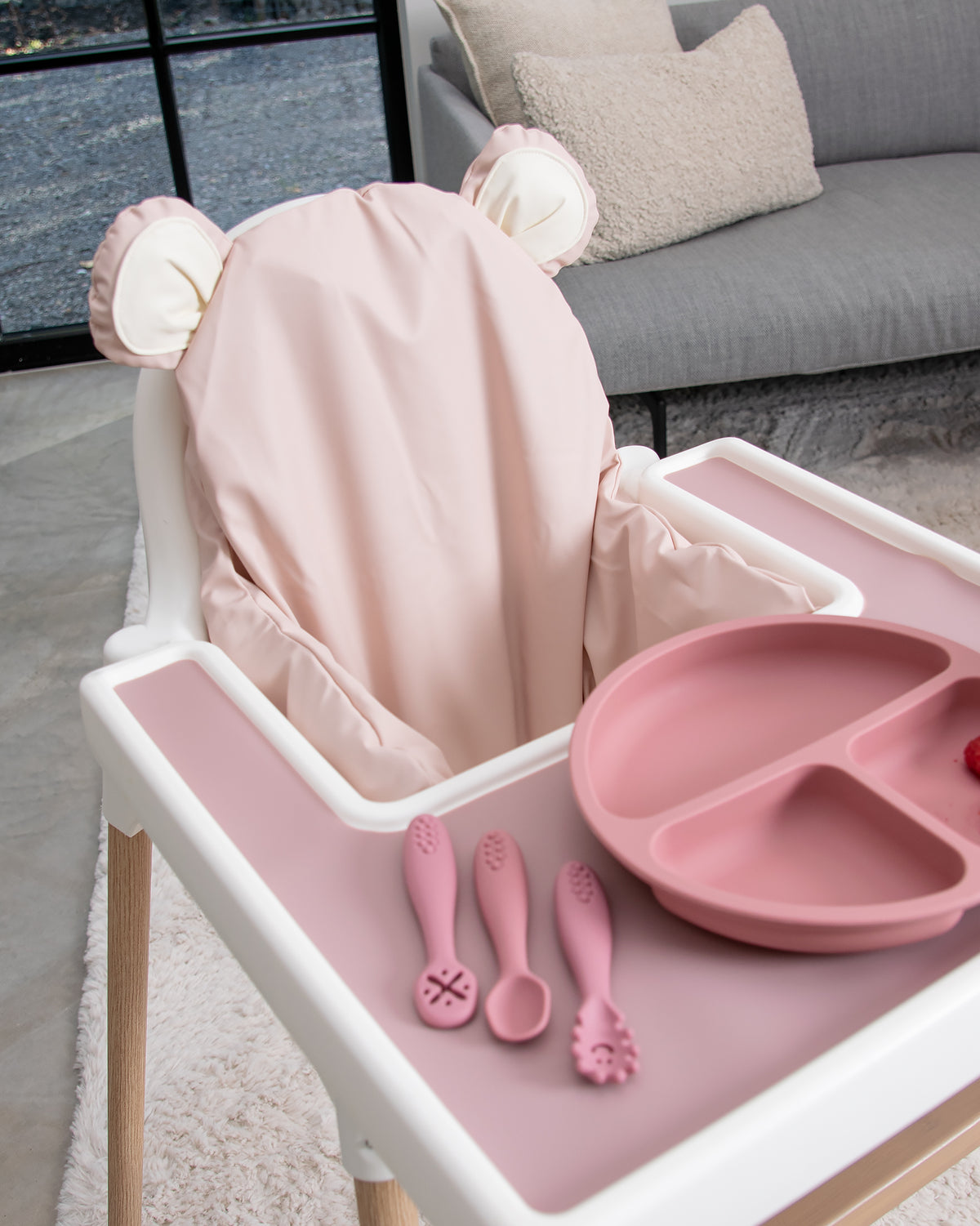 Betræk til IKEA Antilop - Teddy Pink