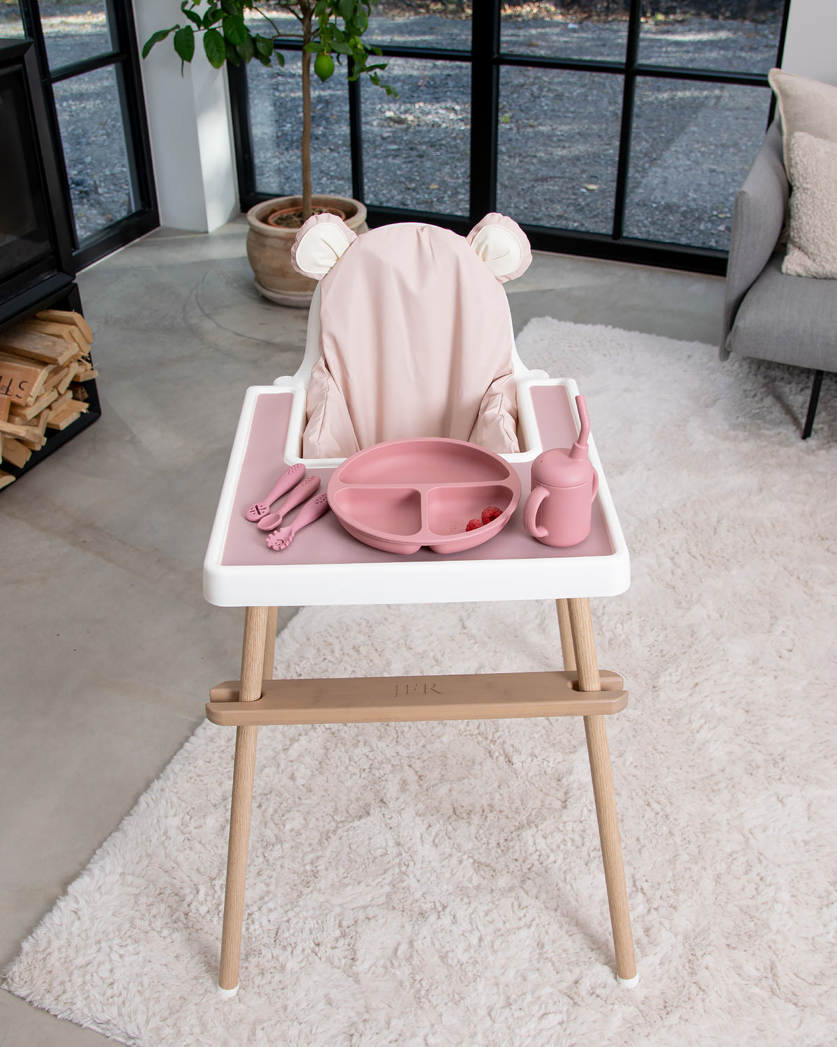 Betræk til IKEA Antilop - Teddy Pink