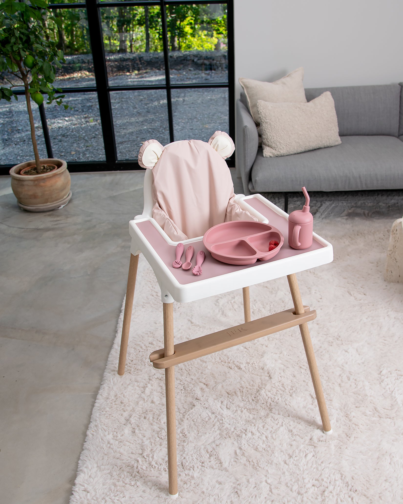 Betræk til IKEA Antilop - Teddy Pink