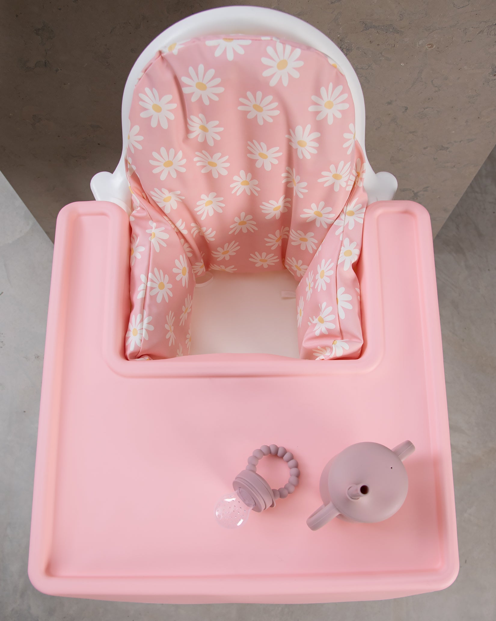 Full-Coverage Silicone Tray Mat - Pink