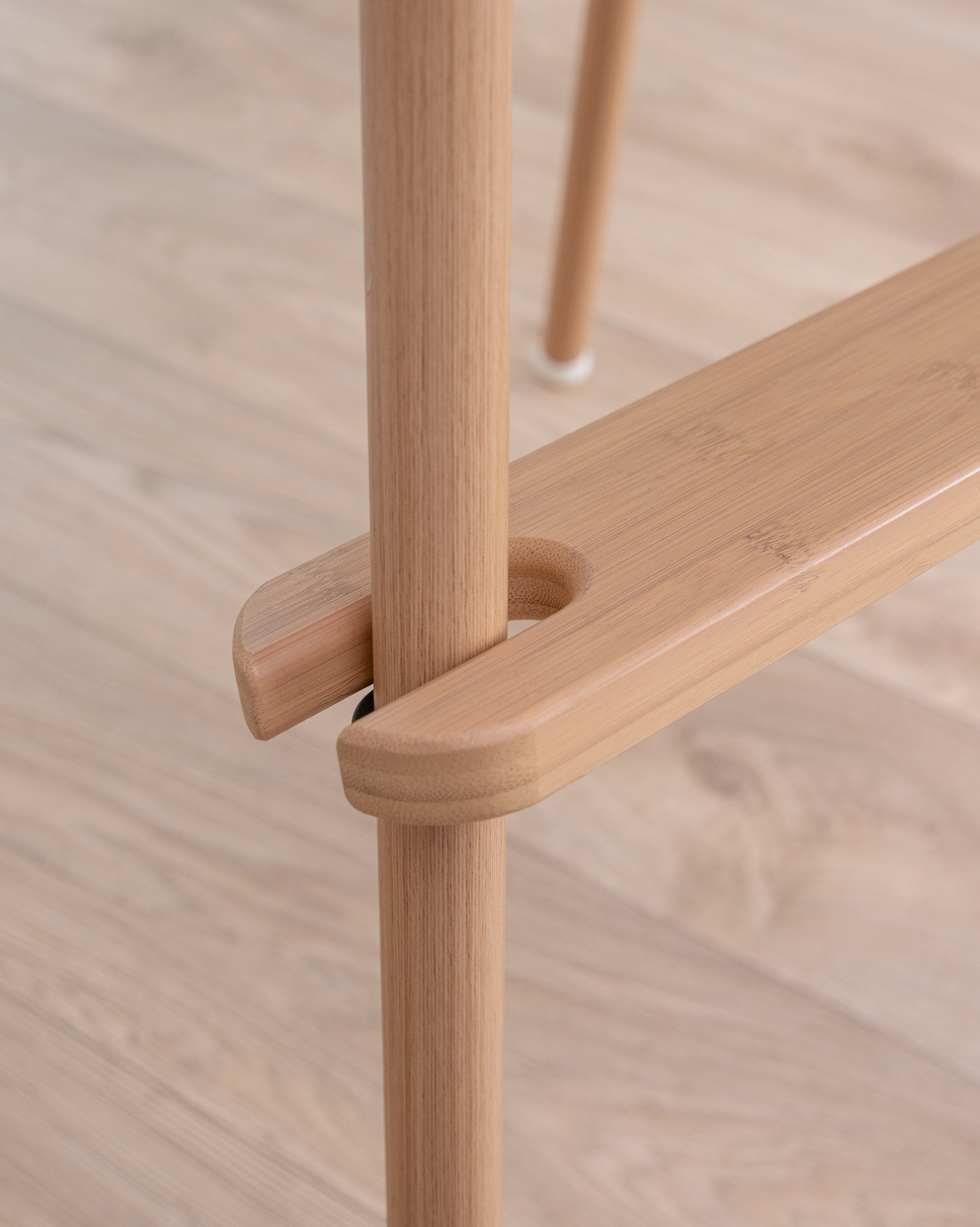 Footrest for Ikea Antilop High Chair - Natural Wood