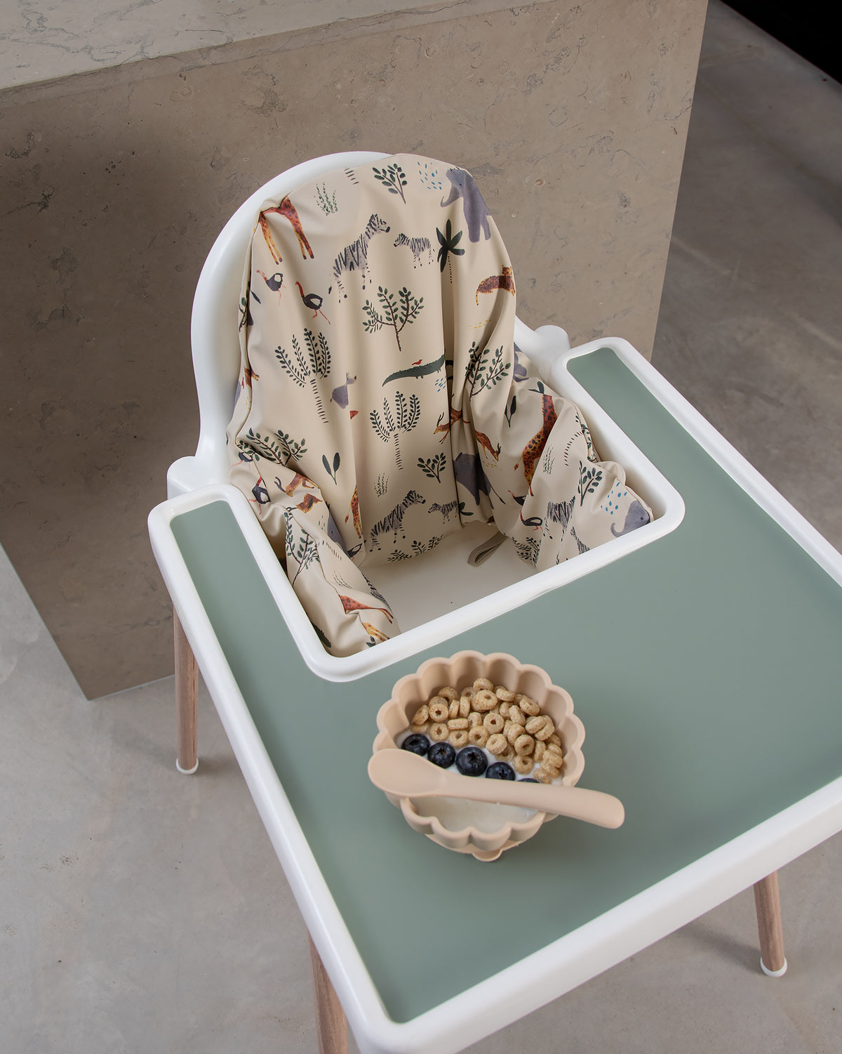 Betræk til IKEA Antilop - Jungledyr Beige