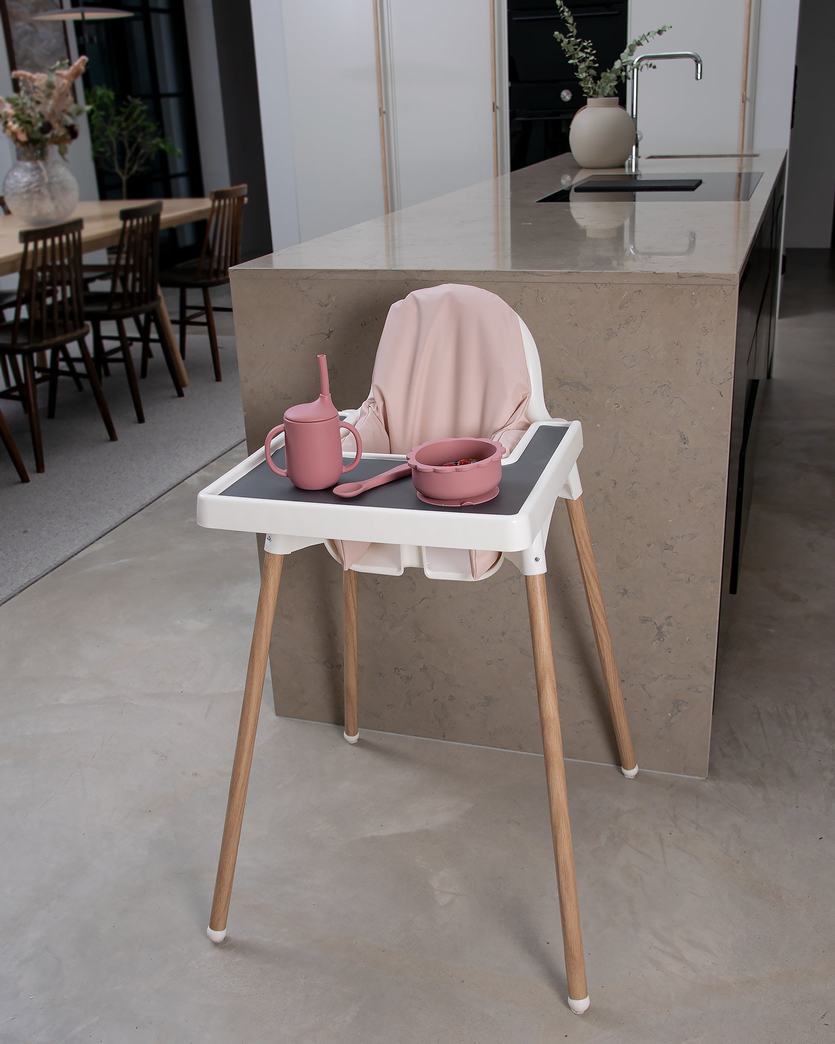 Pudebetræk til IKEA Antilop - Light Pink