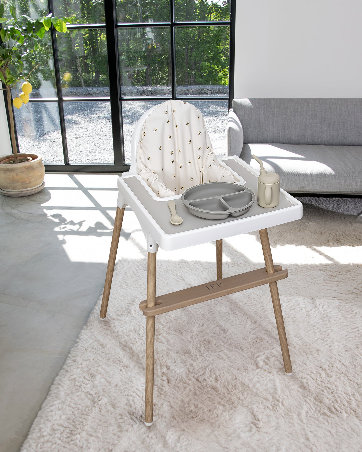 Sittkudde / Stolsdyna - Beige Bin - IKEA Antilop