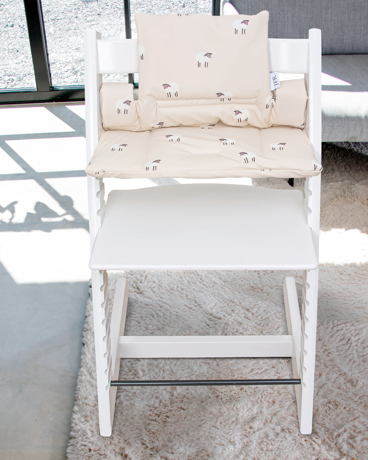 Cushion for Stokke Tripp Trapp - Beige Lamb