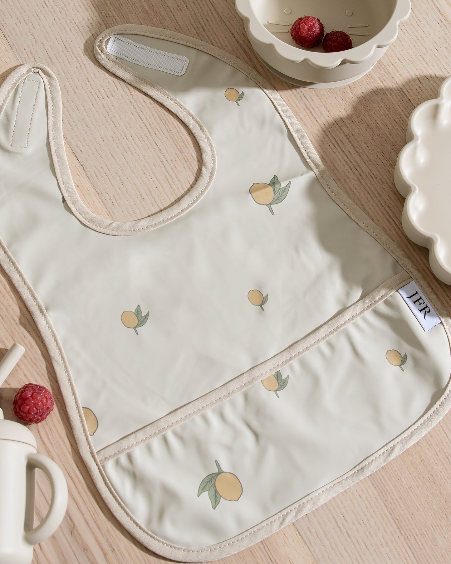 Avtorkbar/Vattentät Haklapp - Citroner