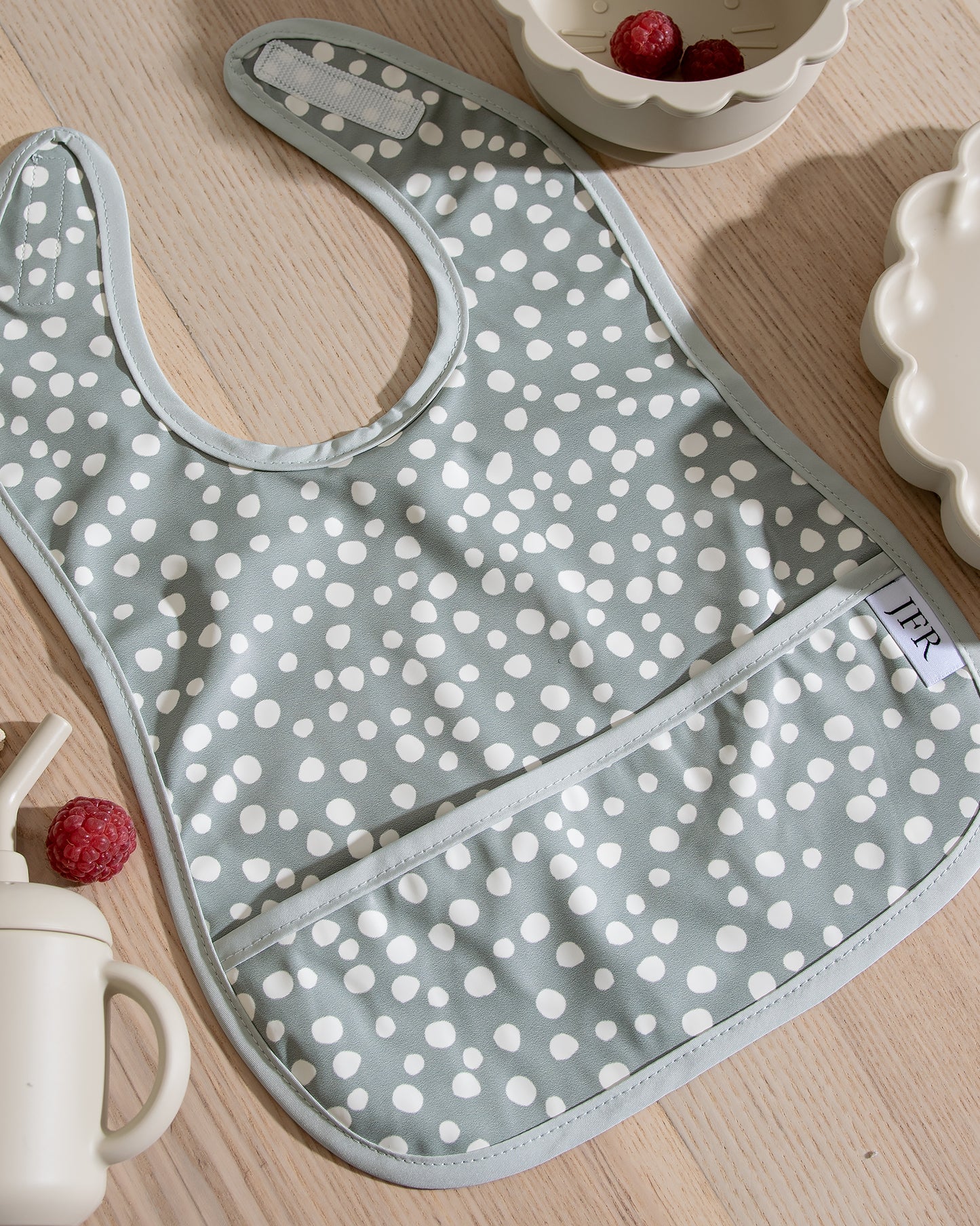 Avtorkbar/Vattentät Haklapp - Minipricken Grön