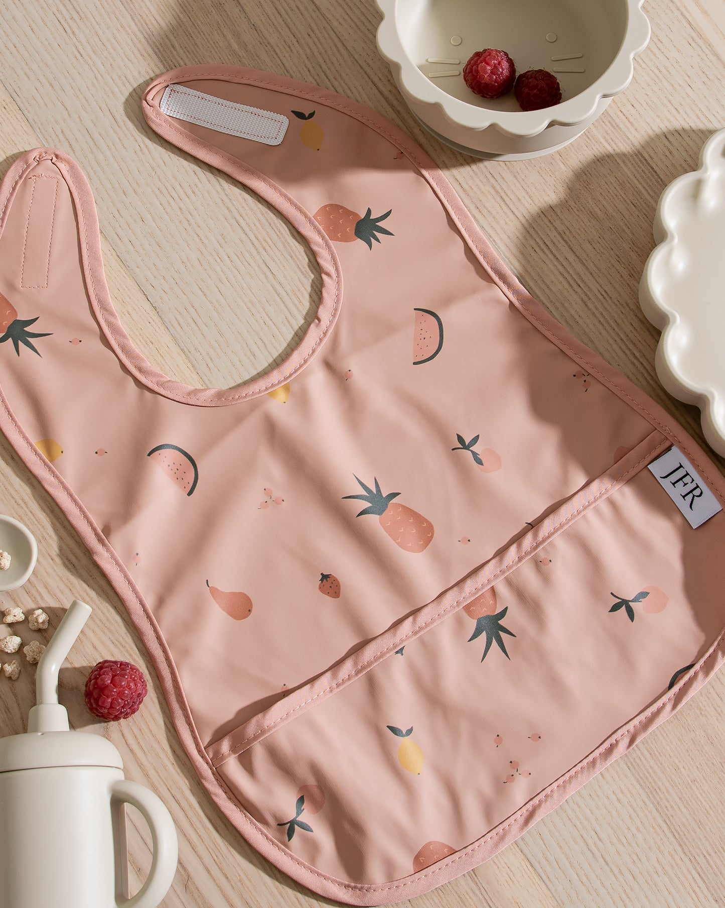 Avtorkbar/Vattentät Haklapp - Fruktsallad Peach