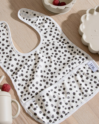 Avtorkbar/Vattentät Haklapp - Minipricken Vit