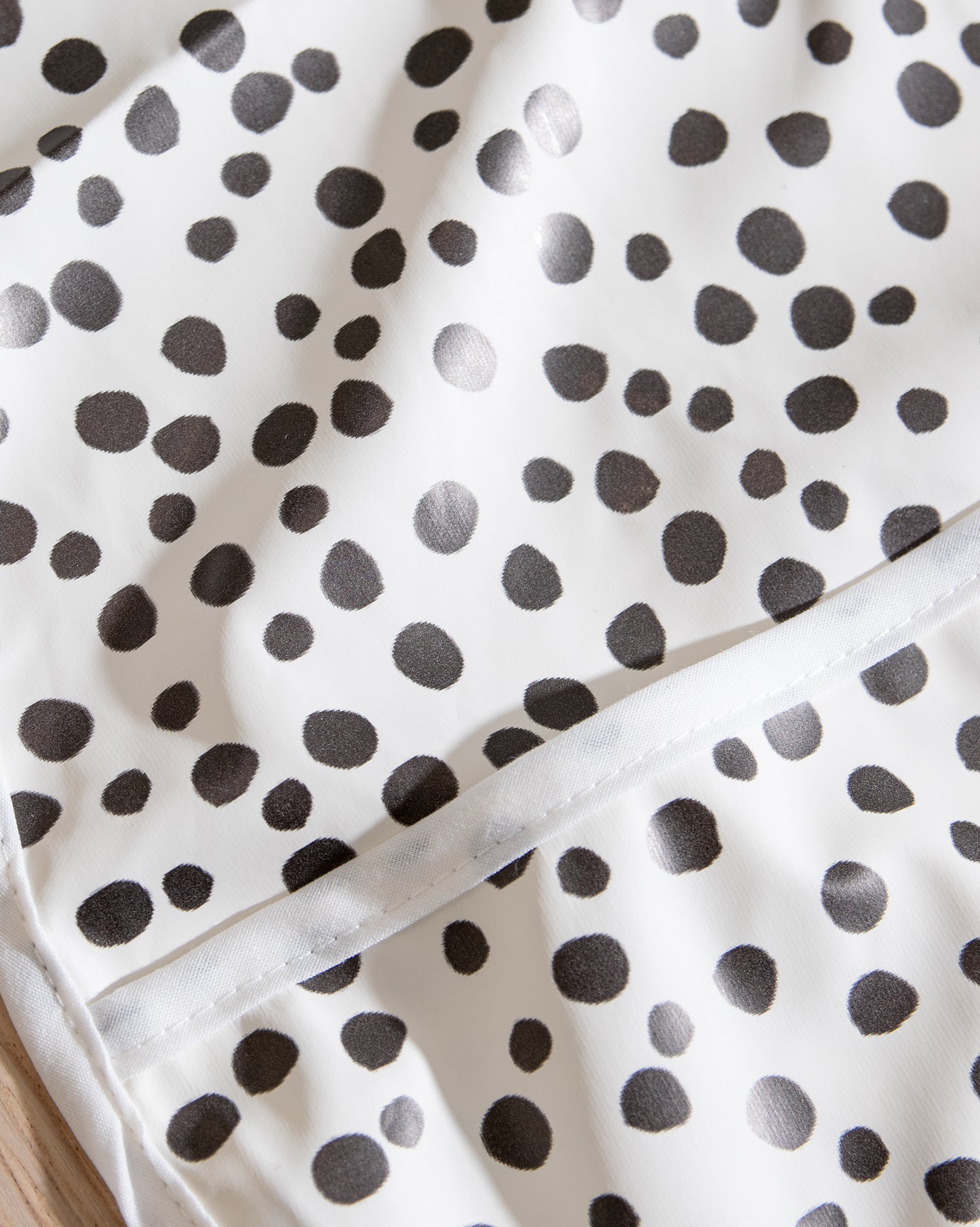 Avtorkbar/Vattentät Haklapp - Minipricken Vit