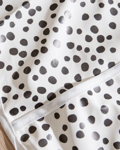 Avtorkbar/Vattentät Haklapp - Minipricken Vit