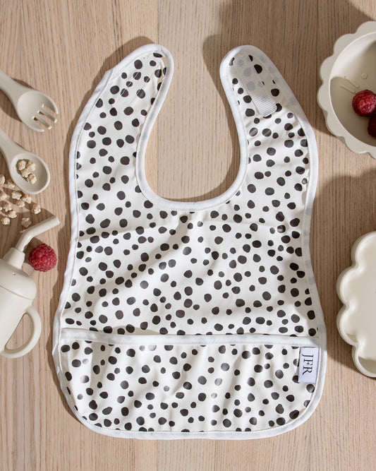 Avtorkbar/Vattentät Haklapp - Minipricken Vit