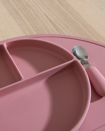 Bordsunderlägg i silikon - Dusty Pink
