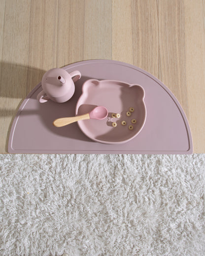 Silicone table mat - Blush Pink