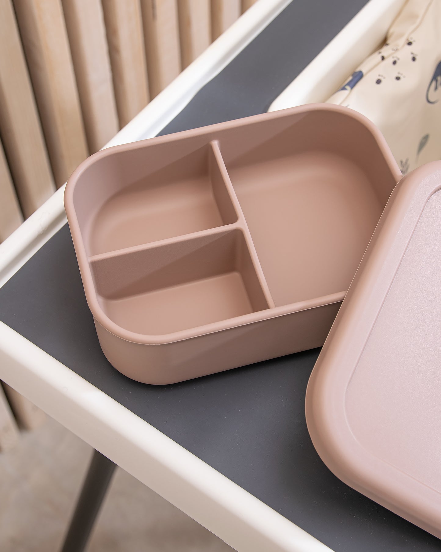 Lunch box in silicone - Beige