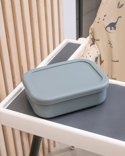Lunch box in silicone - Grey