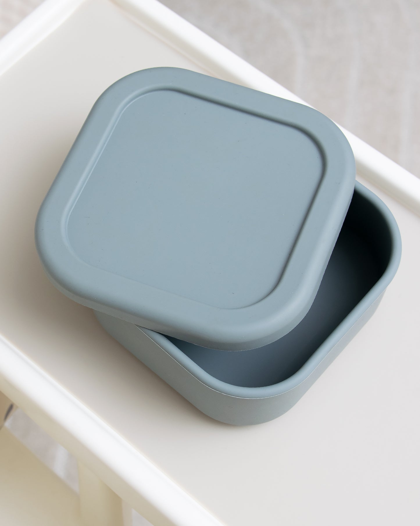 Lunchbox 1 Compartment Silicone - Grey