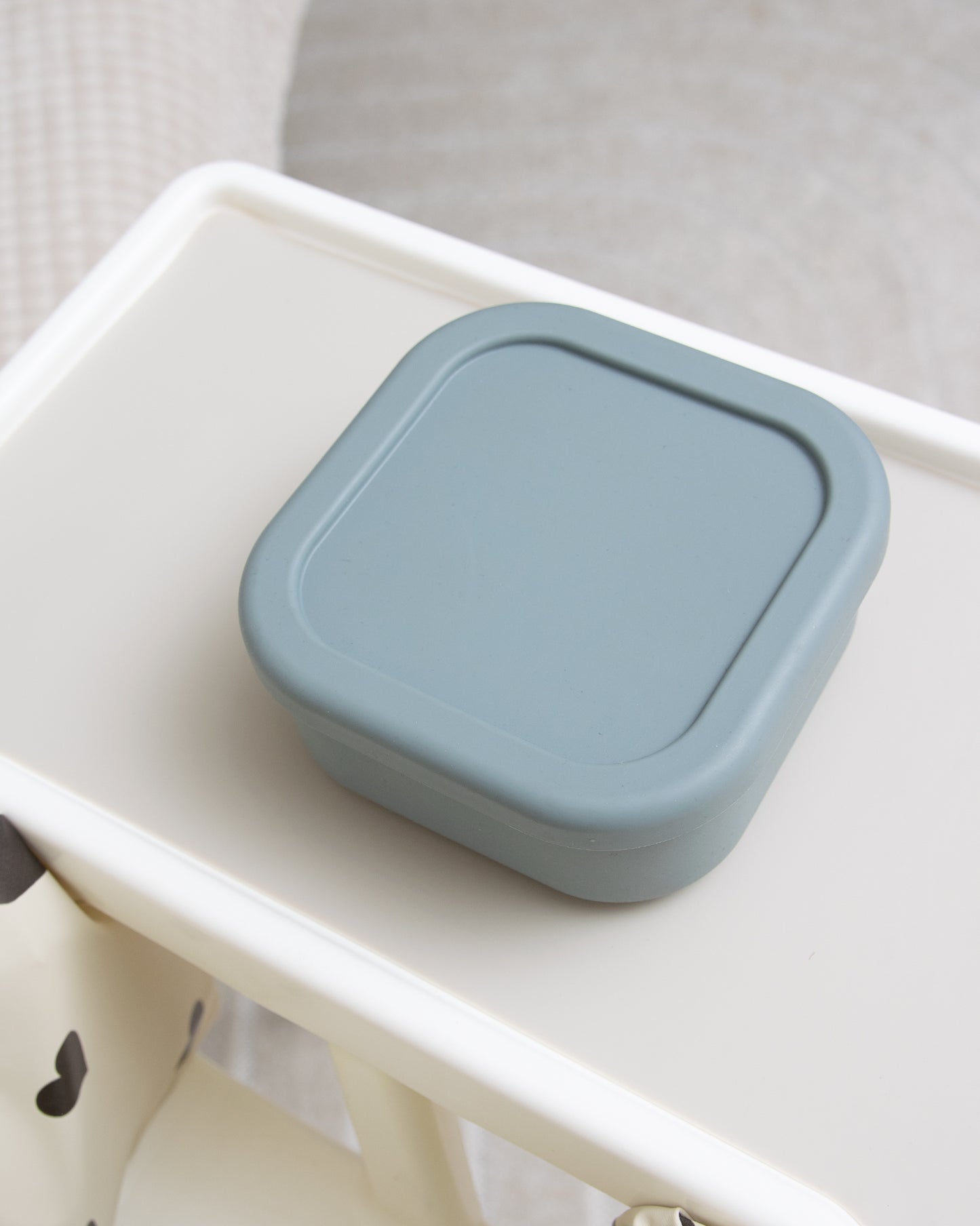 Lunchbox 1 Compartment Silicone - Grey