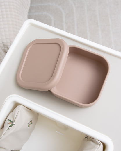 Lunch Box 1 Compartment Silicone - Taupe