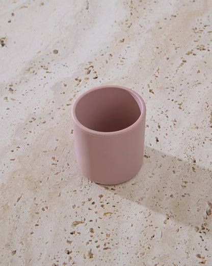Open Children's Mug Silicone - Blush Pink