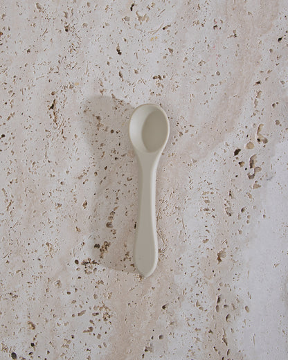Children's spoon in silicone - Beige