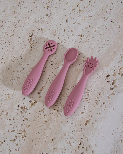 Pre-Spoon/Nybörjarsked - Dusty Pink