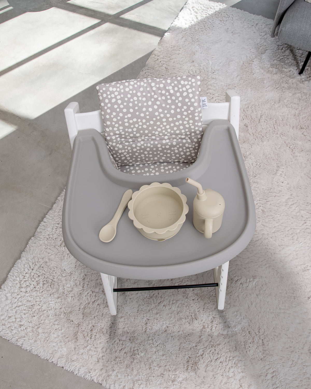 Stolpute til Stokke Tripp Trapp - Miniprickar Beige/Grå