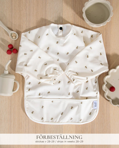 Långärmad Haklapp - Beige Bin