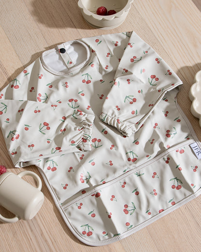 Långärmad Haklapp - Körsbärsdröm