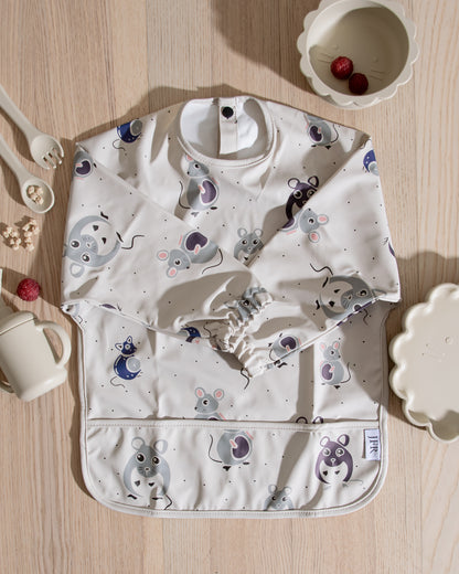 Långärmad Haklapp - Busiga Möss