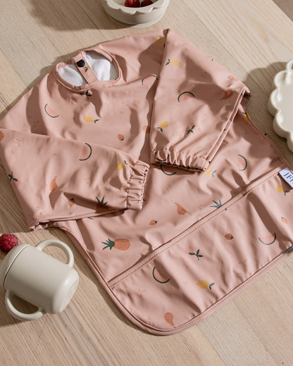 Långärmad Haklapp - Fruktsallad Peach