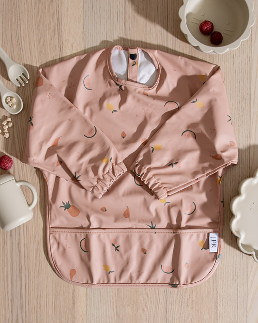 Långärmad Haklapp - Fruktsallad Peach