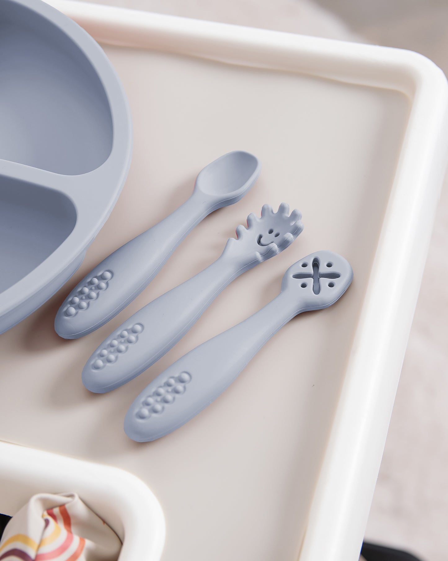 Pre-Spoon/Beginner Spoon - Grey (3 pcs)